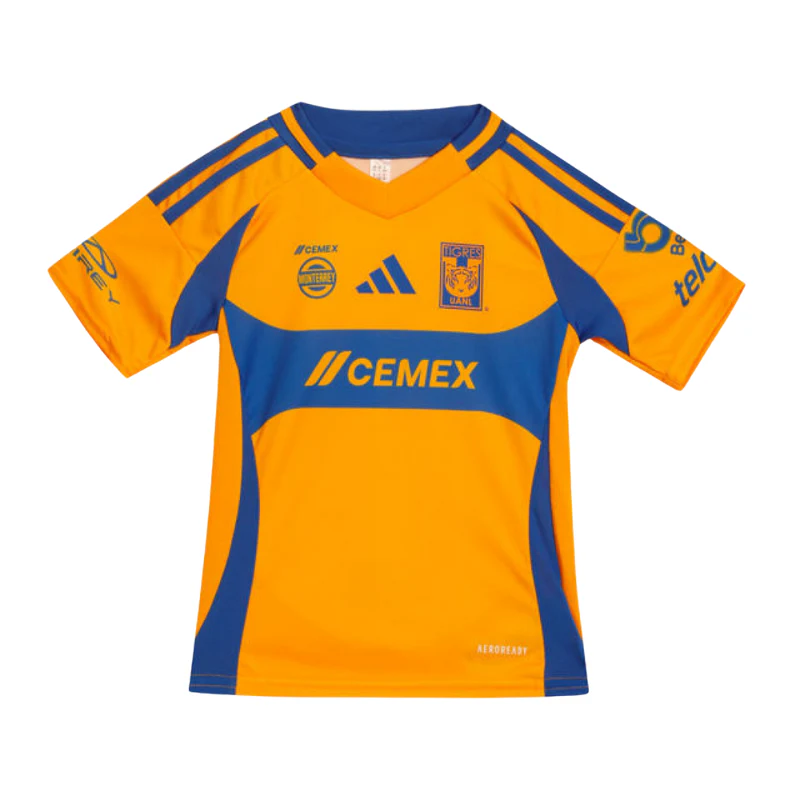 MINI KIT JERSEY TIGRES HOME 24-25