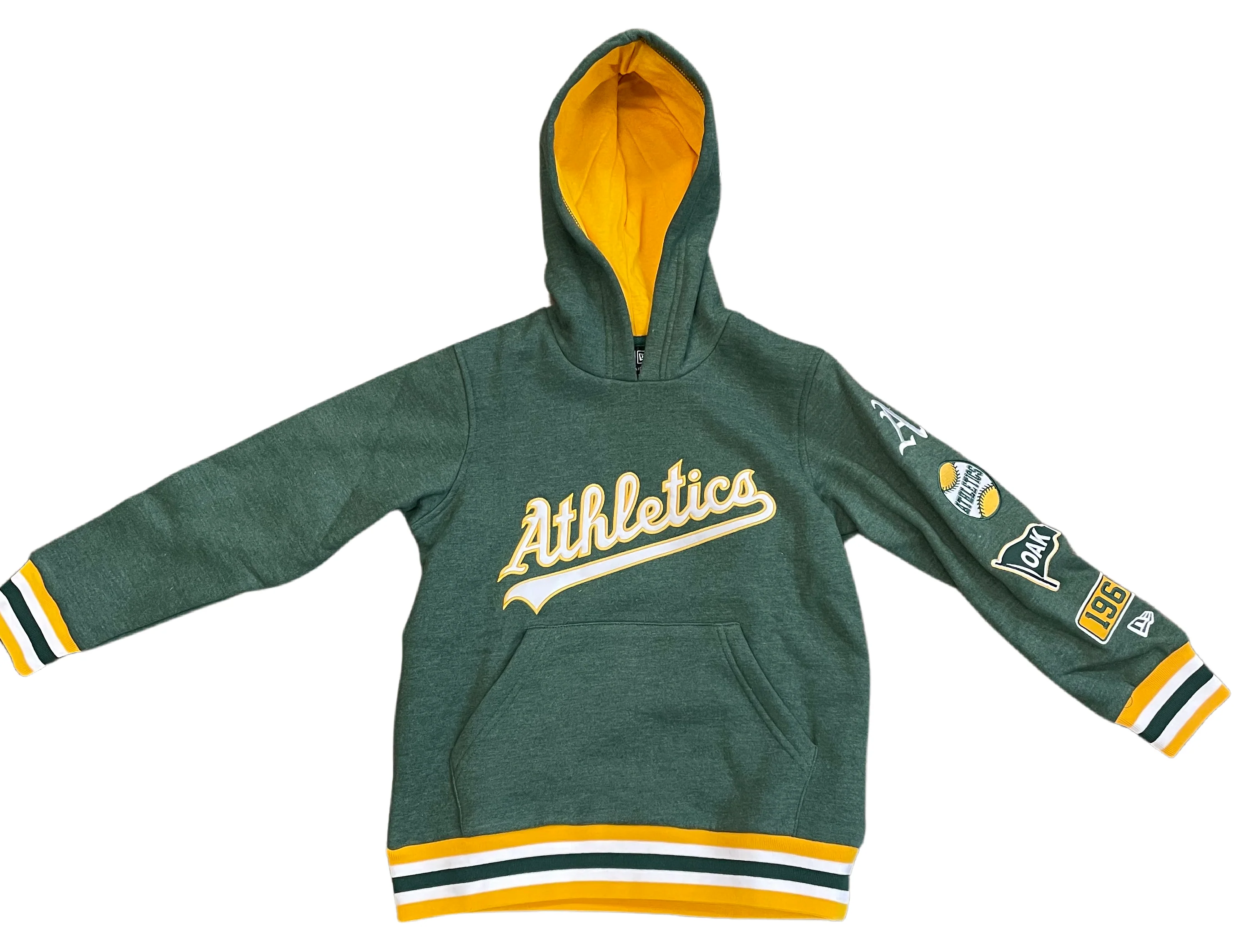 New Era Youth Oakland Athletics Fleece Performance Pullover Hoodie