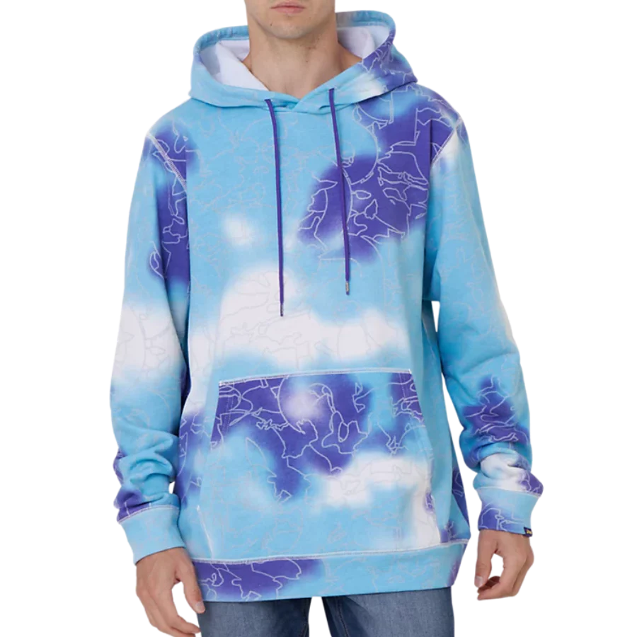 Sudadera Asics Tie Dye Hombre
