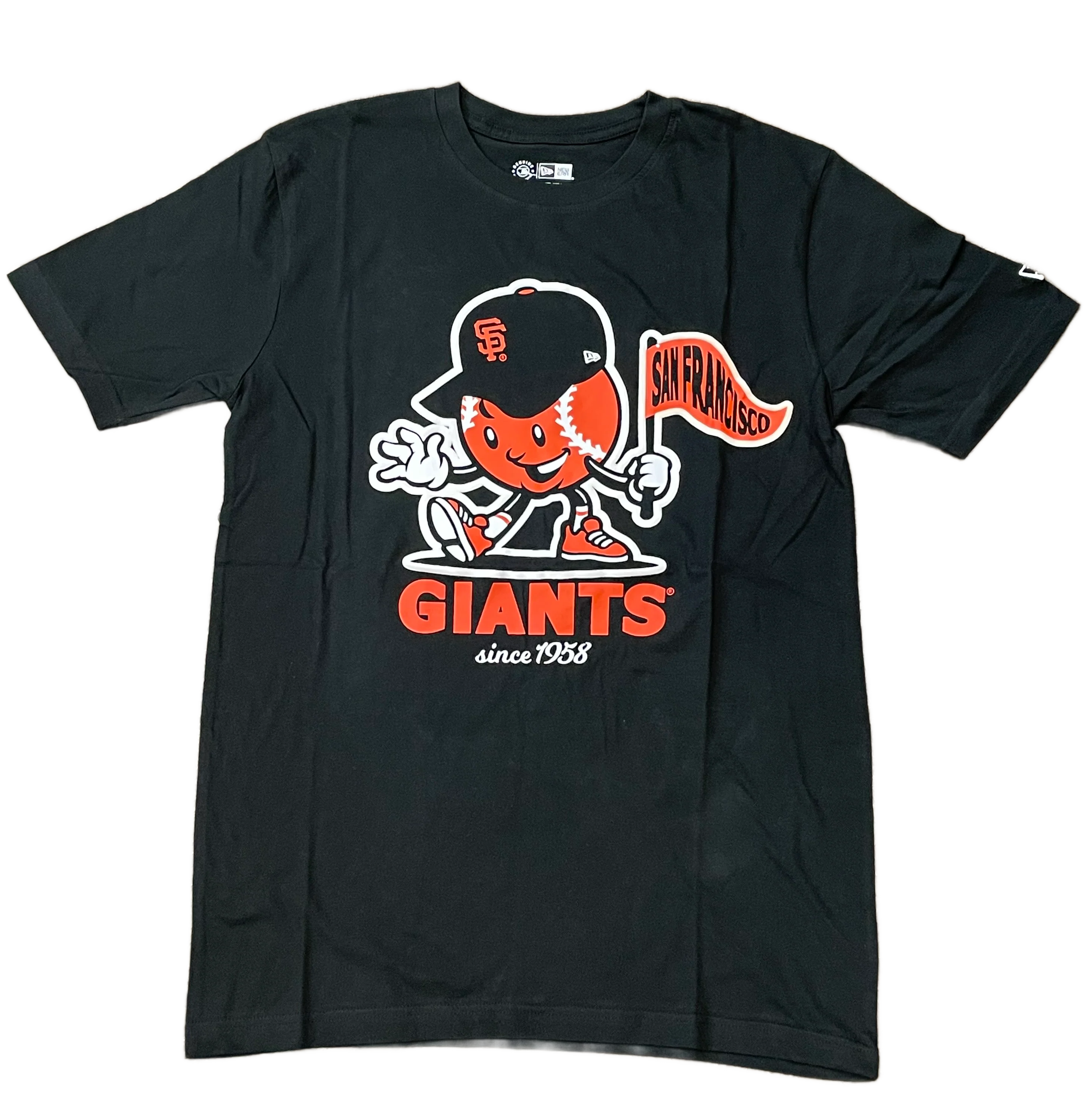 New Era San Francisco Giants T-Shirts-Black