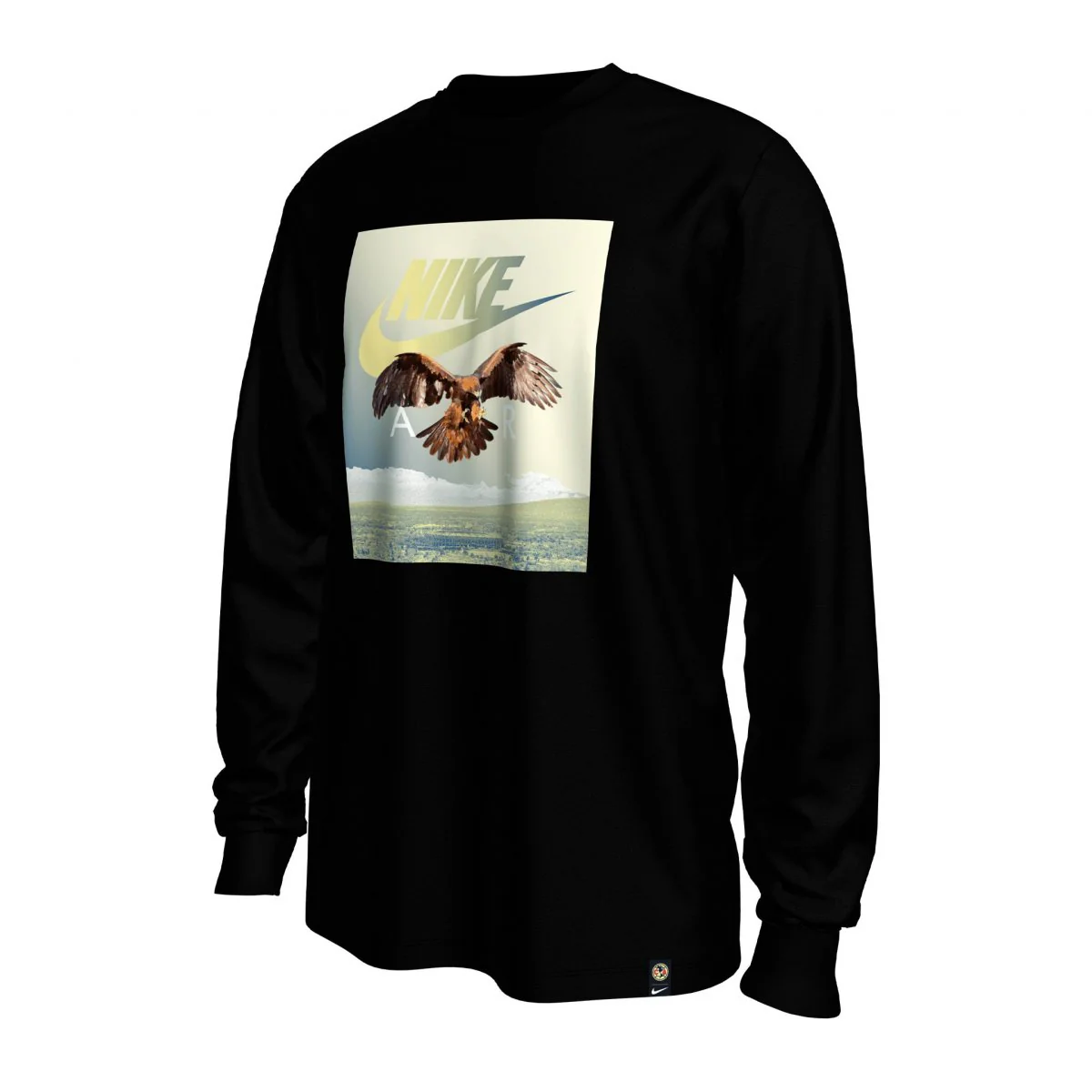 Nike Club América Men's Long-Sleeve Soccer T-Shirt