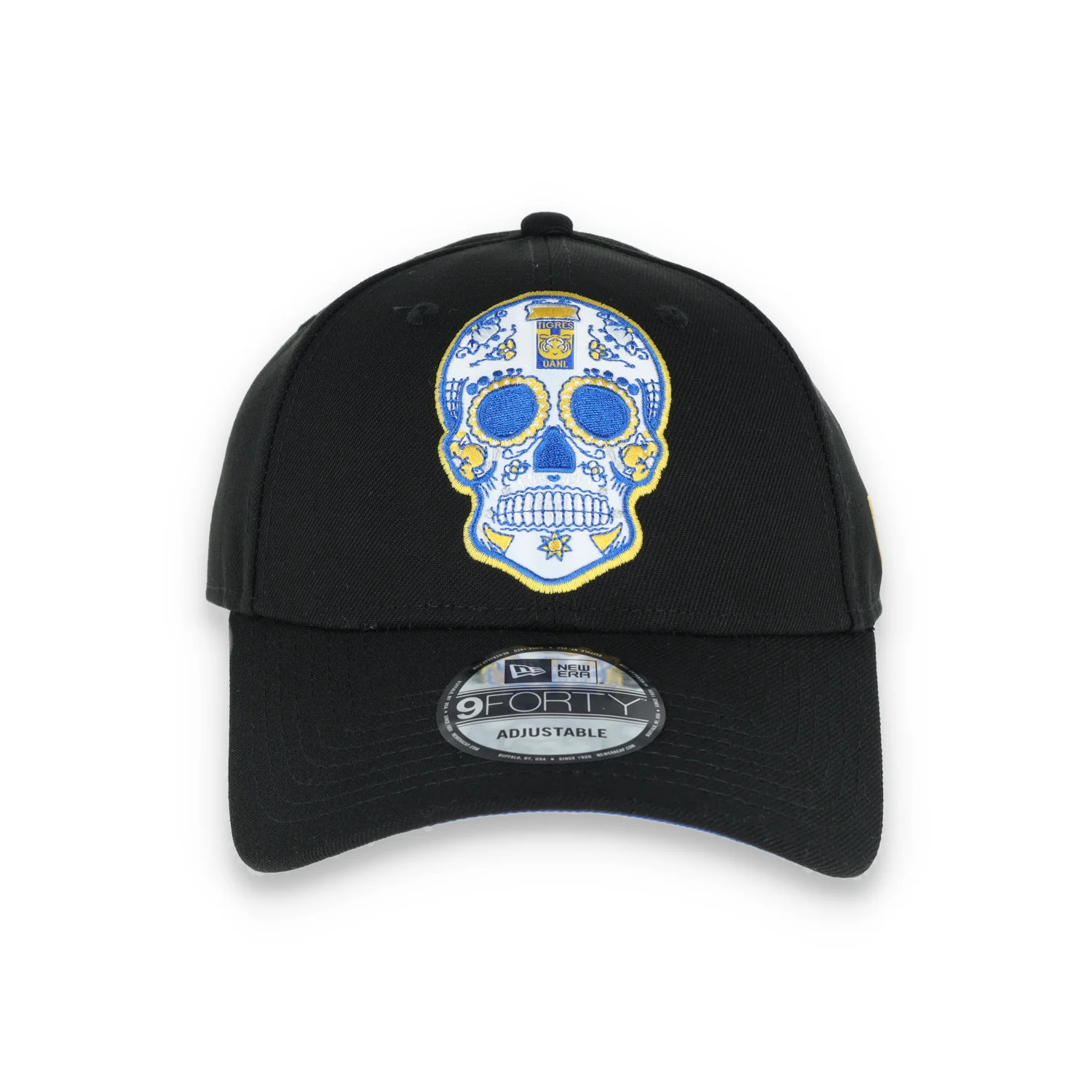 NEW ERA TIGRES UANL SUGAR SKULL 9FORTY ADJUSTABLE HAT