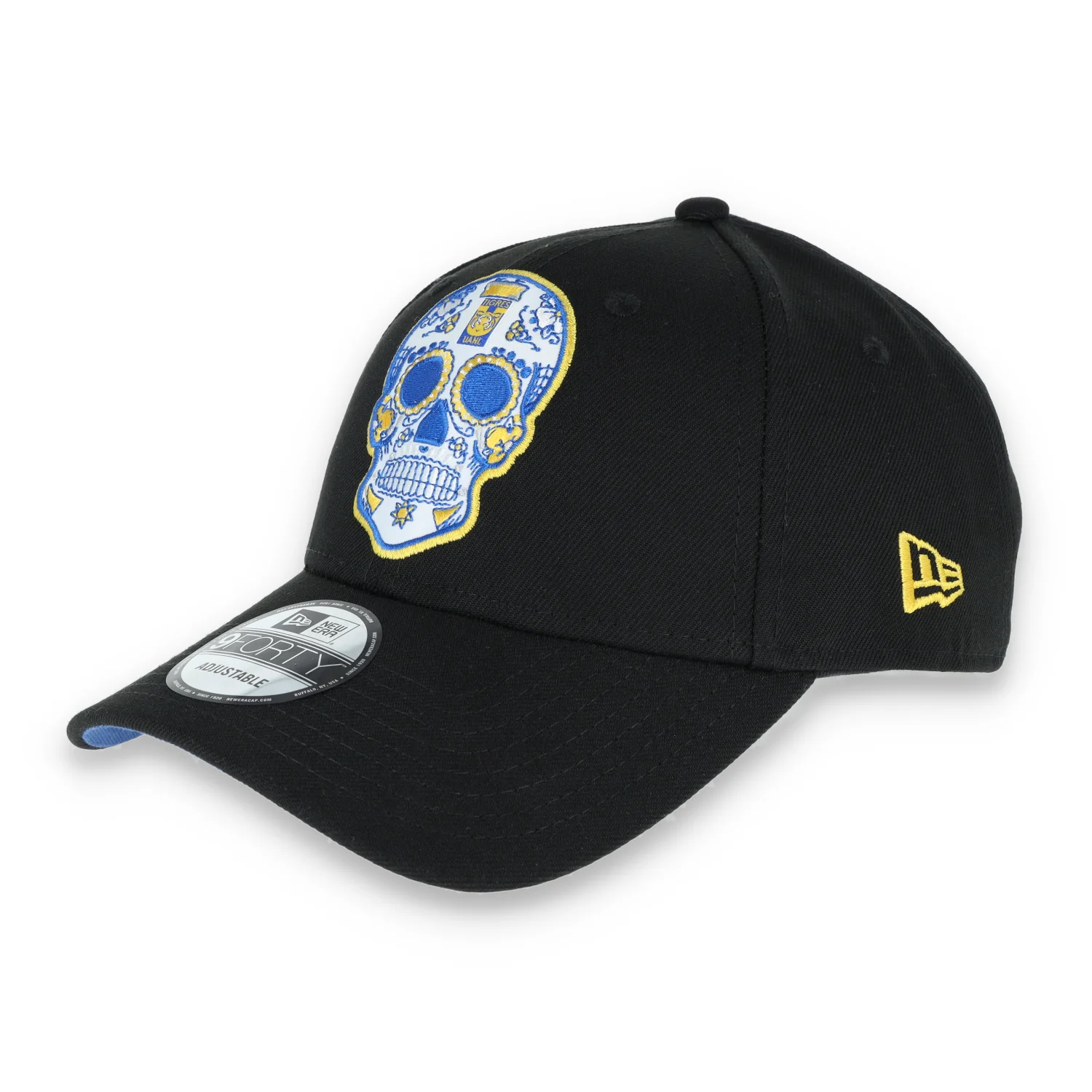 NEW ERA TIGRES UANL SUGAR SKULL 9FORTY ADJUSTABLE HAT