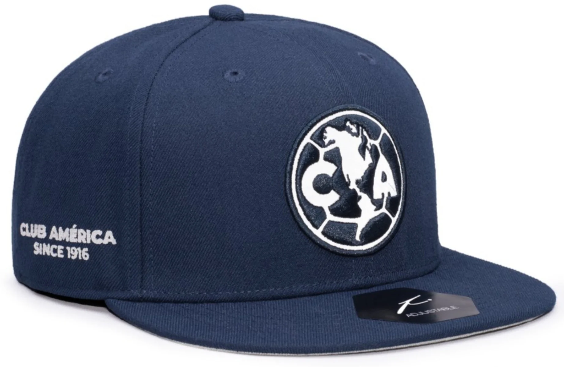 FI COLLECTIONS CLUB AMERICA BRAVEHEART SNAPBACK HAT-NAVY/WHITE