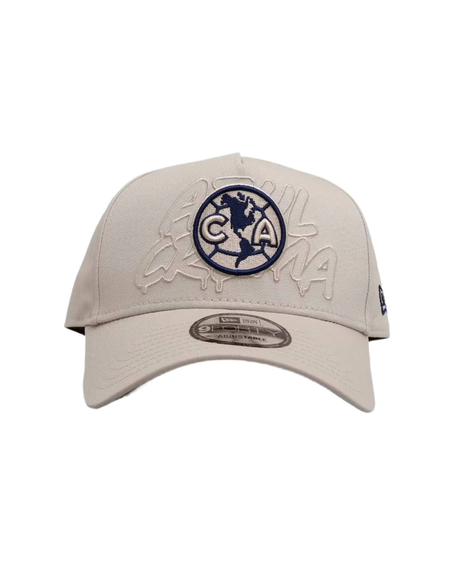 New Era Club America Front Tag A-Frame 9FORTY Adjustable Hat-Khaki