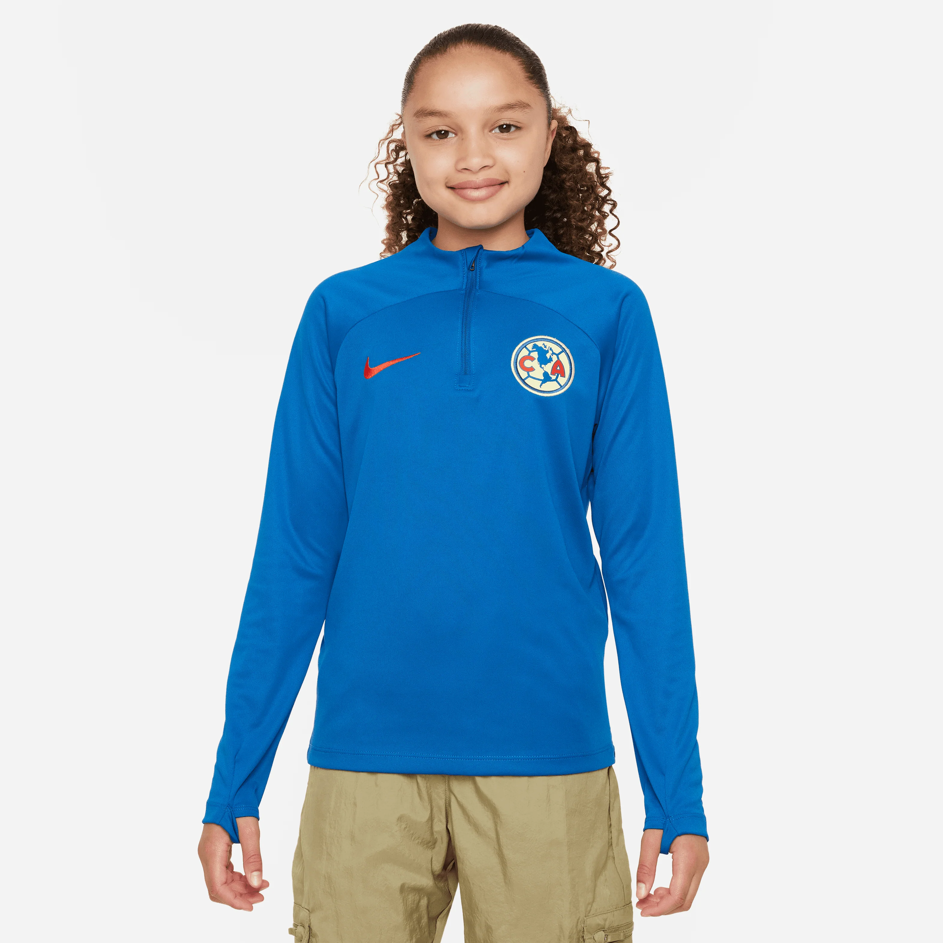 Nike Youth Club América Academy Pro Dri-FIT Soccer Drill Top