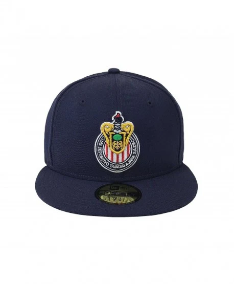 NEW ERA CHIVAS DE GUADALAJARA 59FIFTY FITTED HAT-NAVY