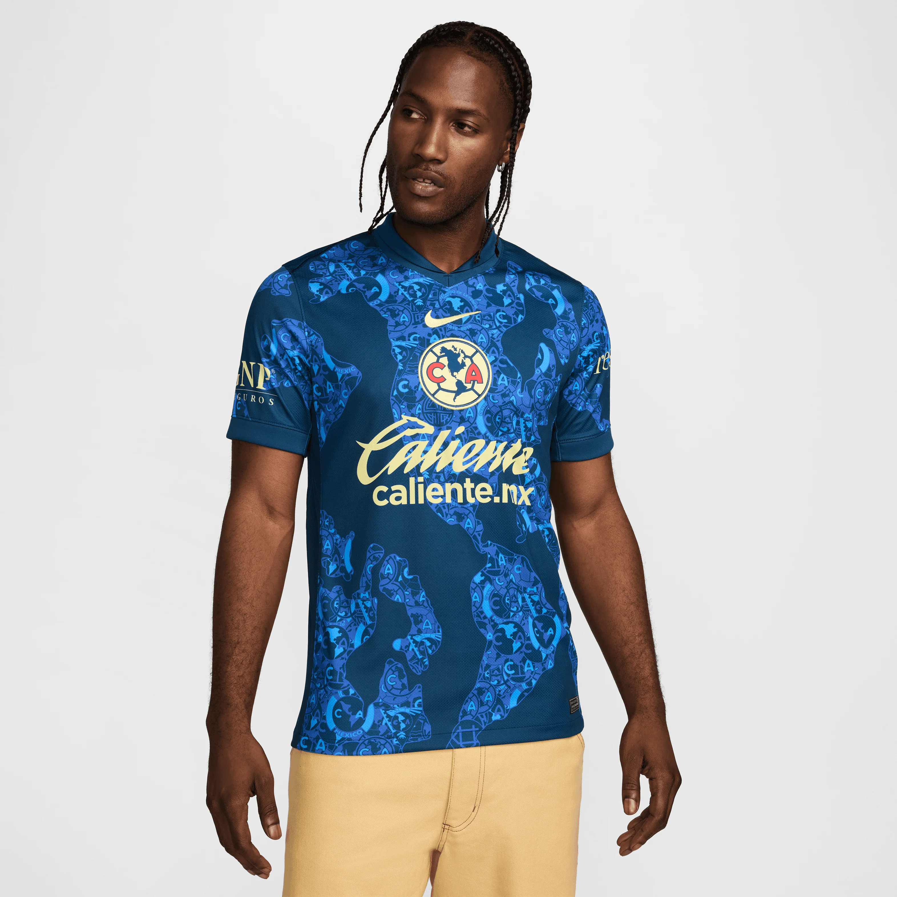 Nike Men's Club América Stadium Away Dri-FIT Soccer Jersey 24/25