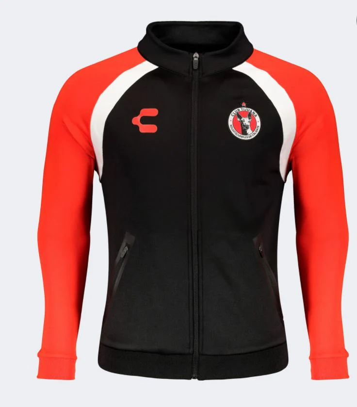 Charly Xolos Jacket-BLACK/Red