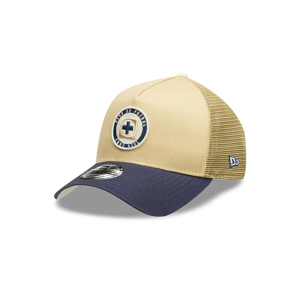 New Era Cruz Azul A-Frame 9FORTY Trucker Adjustable Hat