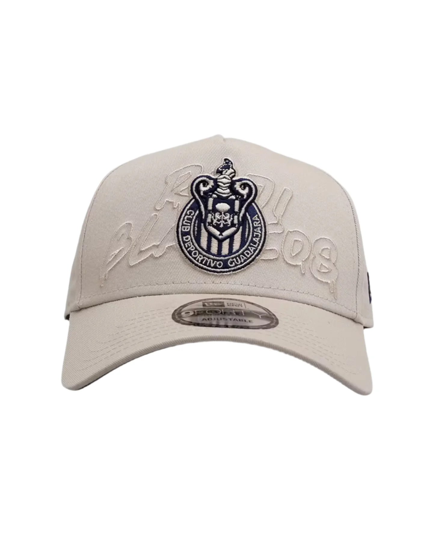 New Era Chivas Front Tag A-Frame 9FORTY Adjustable Hat-Khaki