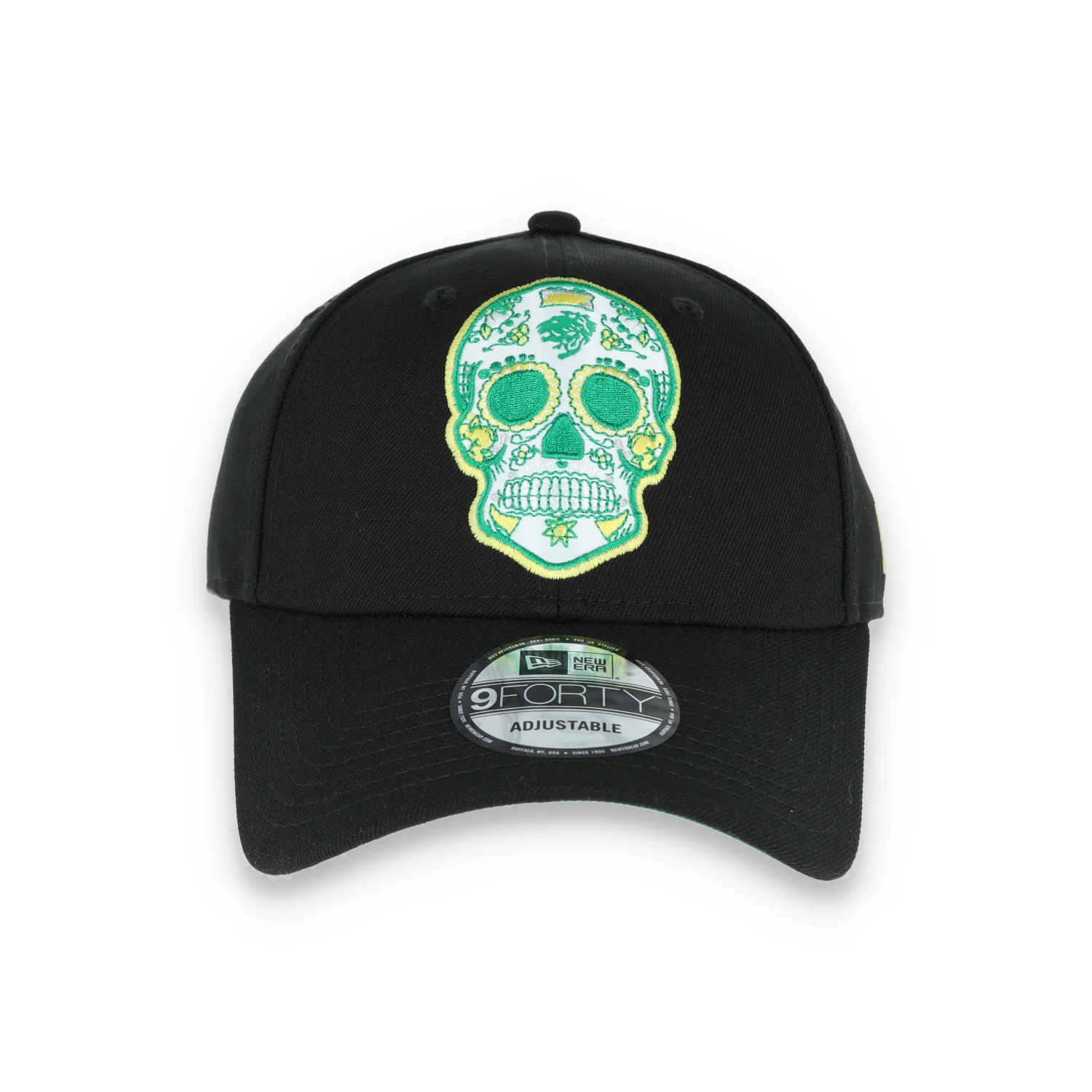 NEW ERA CLUB LEON SUGAR SKULL 9FORTY ADJUSTABLE HAT