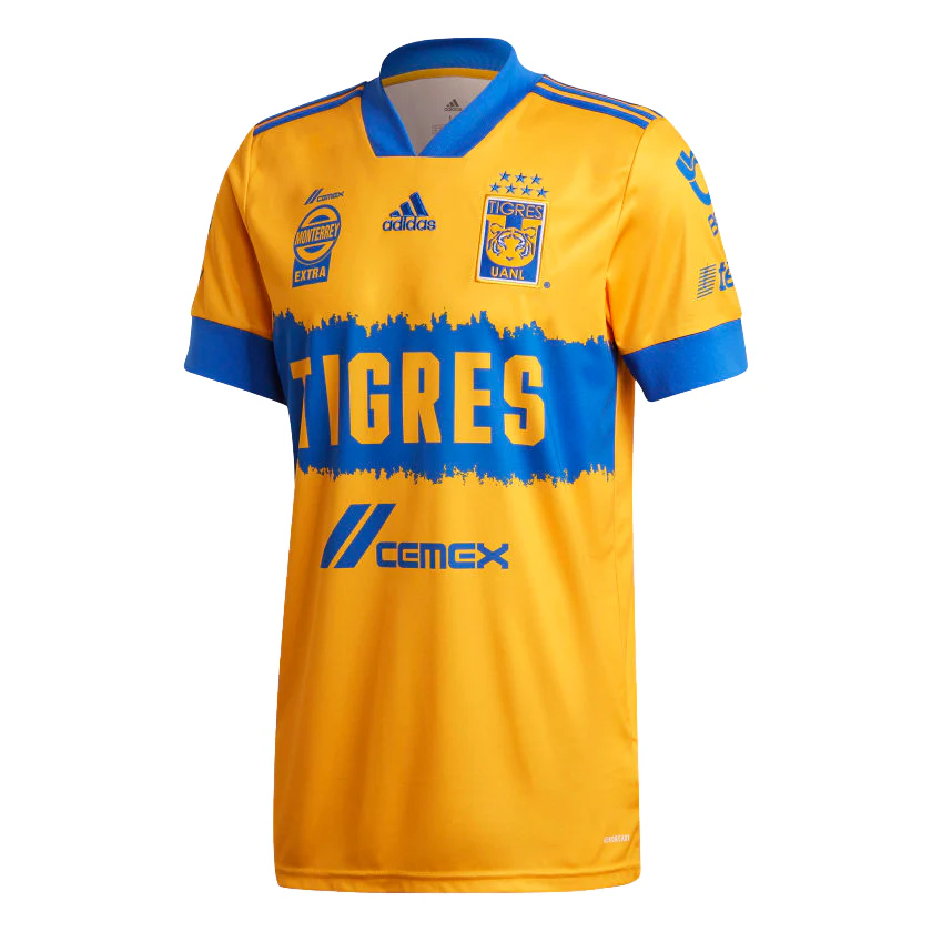 Adidas Tigres UANL 20/21 Home Stadium Jersey