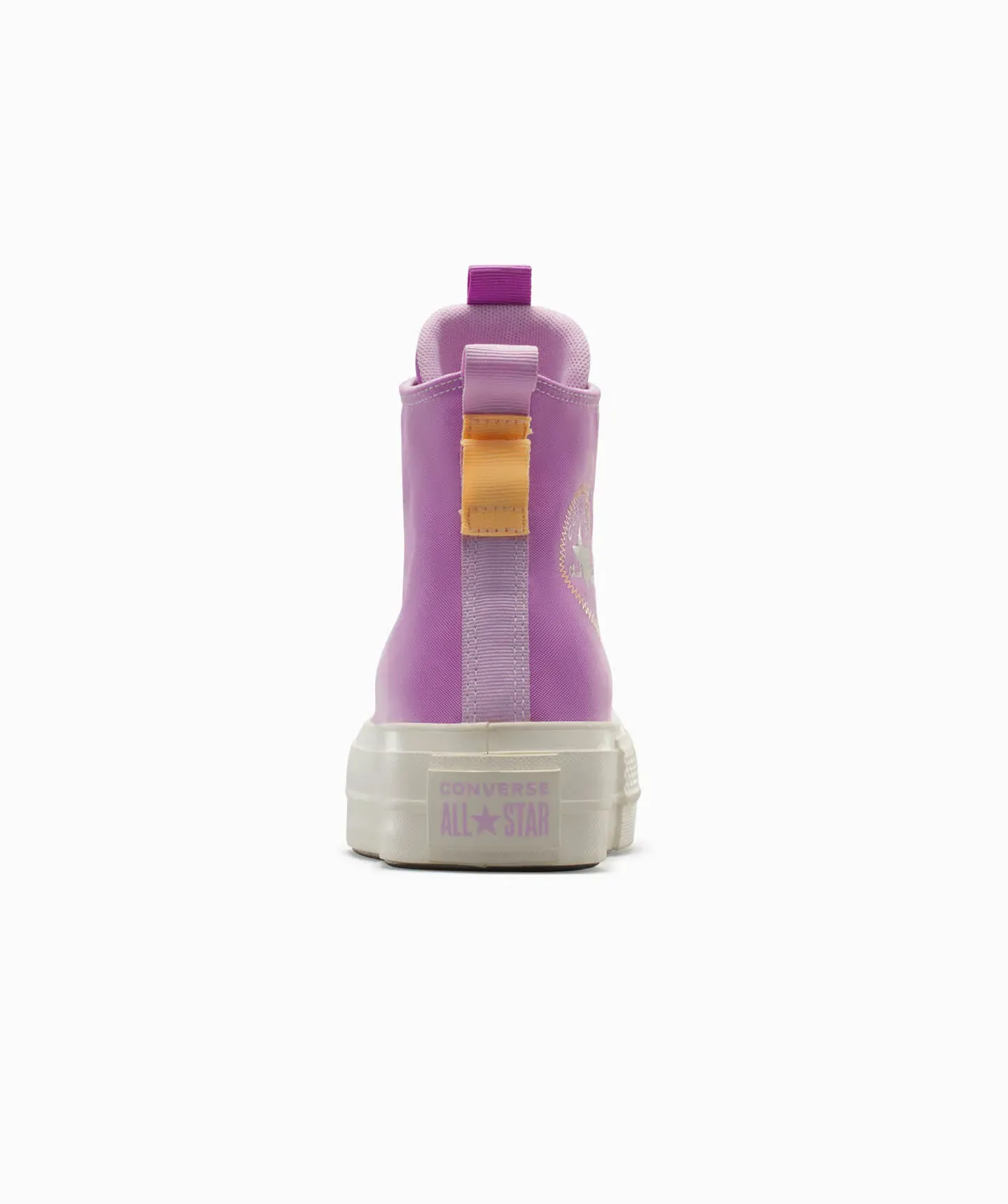 Tenis Converse de Plataforma Lift Lilas en Bota de Nylon para Mujer