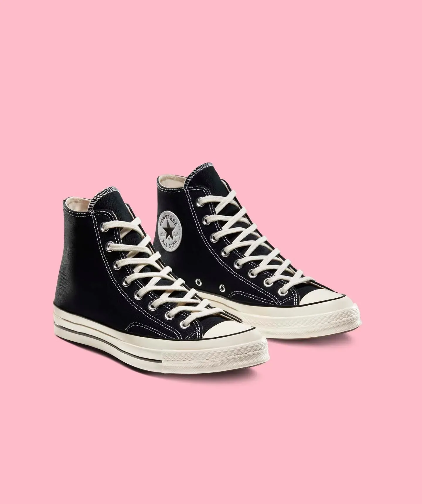 Tenis Converse Chuck 70 Negros en Bota de Lona Unisex