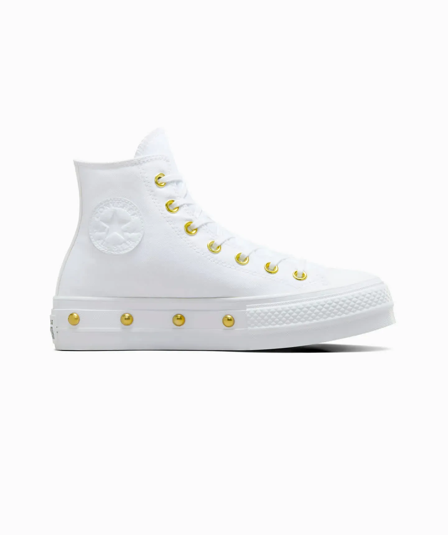 Tenis Converse Lift Blancos en Bota de Lona para Mujer