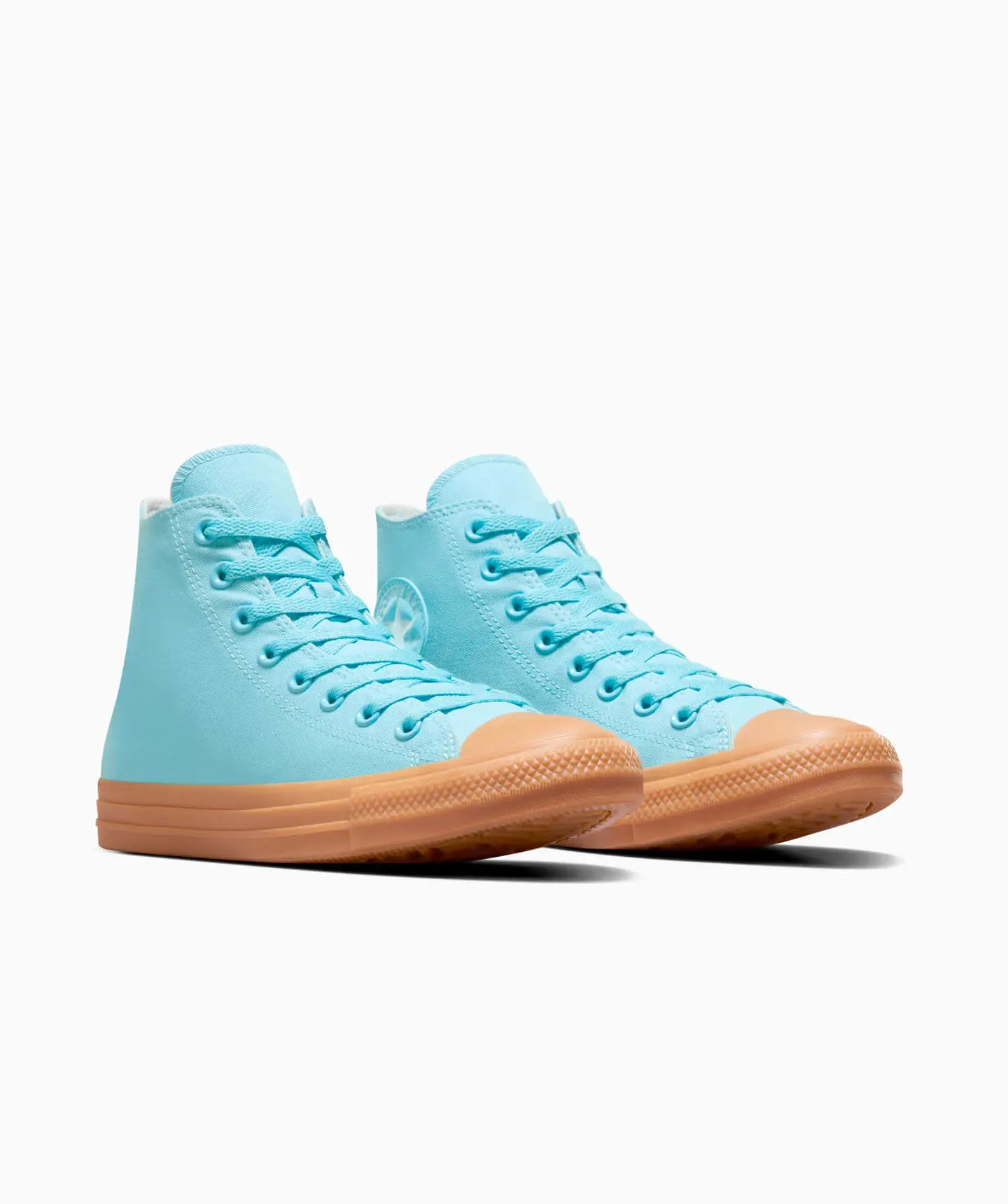 Tenis Converse Chuck Taylor Azules en Bota de Lona para Hombre
