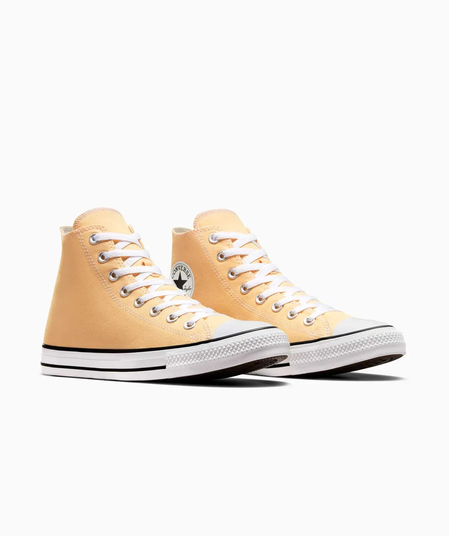 Tenis Converse Chuck Taylor Amarillos en Bota de Lona Unisex