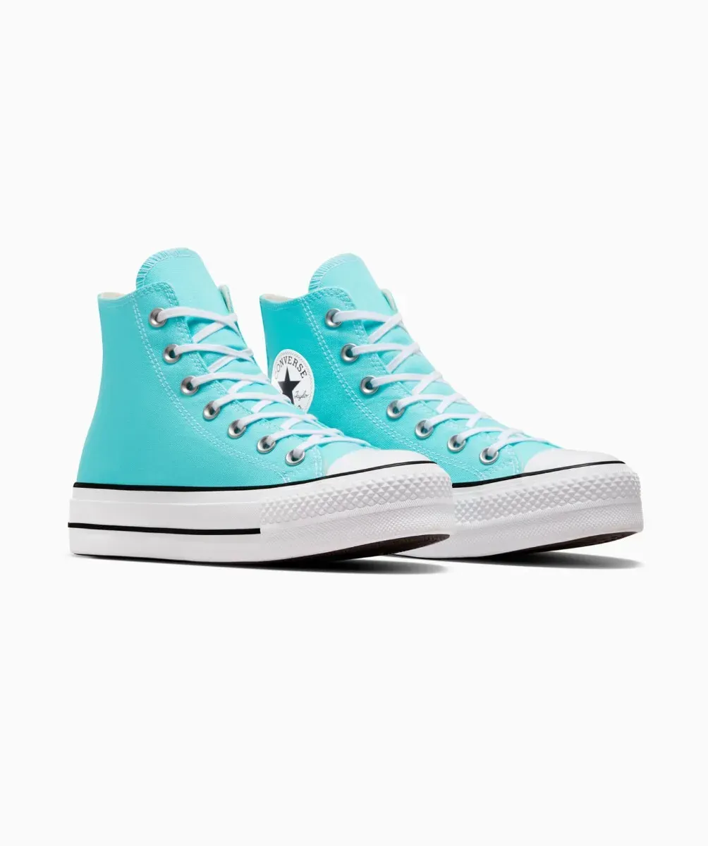 Tenis Converse Lift Turquesa en Bota de Lona para Mujer