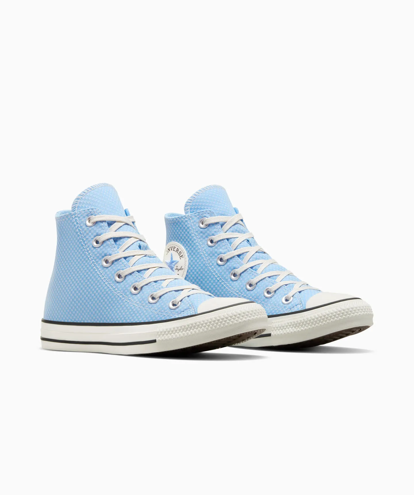 Tenis Converse Chuck Taylor All Star Azules en Bota de Poliéster para Mujer