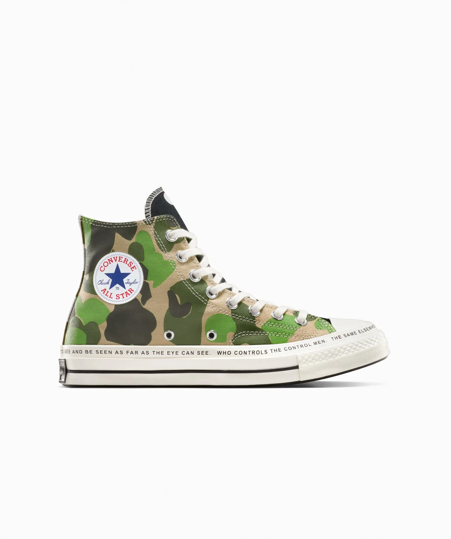 Tenis Converse x BRAIN DEAD Chuck 70 Multicolor en Bota de Lona Unisex