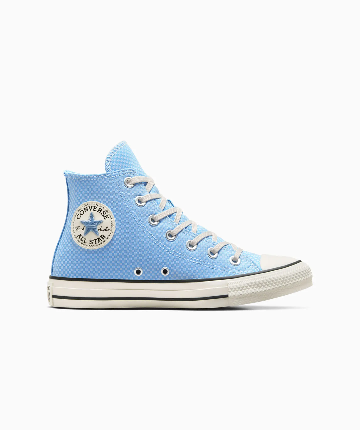 Tenis Converse Chuck Taylor All Star Azules en Bota de Poliéster para Mujer