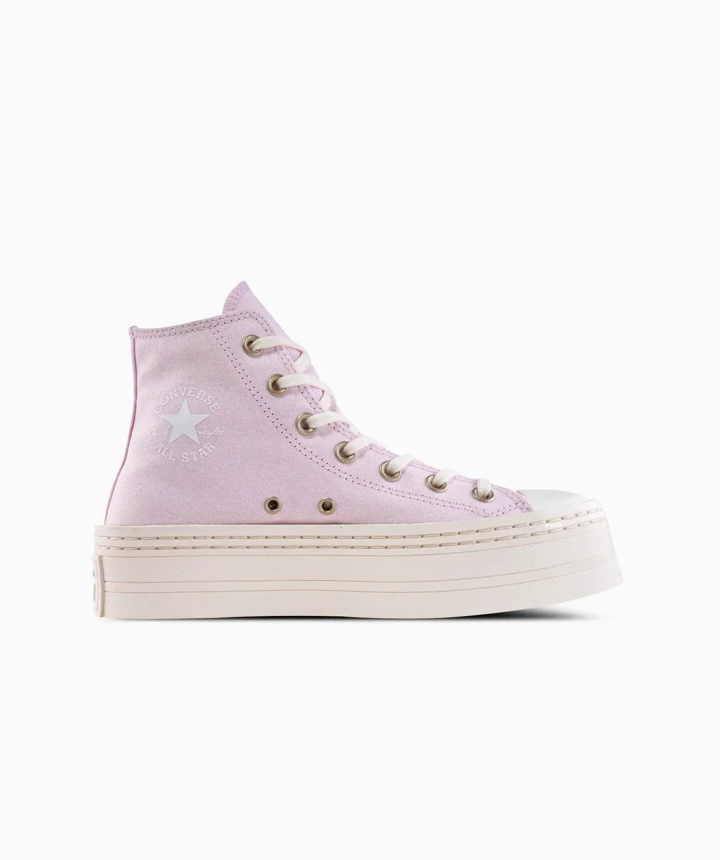 Tenis Converse de Plataforma Ctas Modern Lift Lila en Bota de Lona para Mujer