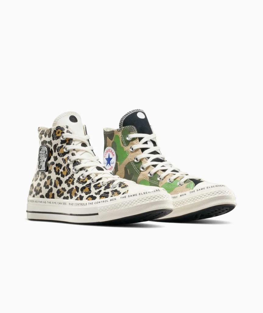 Tenis Converse x BRAIN DEAD Chuck 70 Multicolor en Bota de Lona Unisex