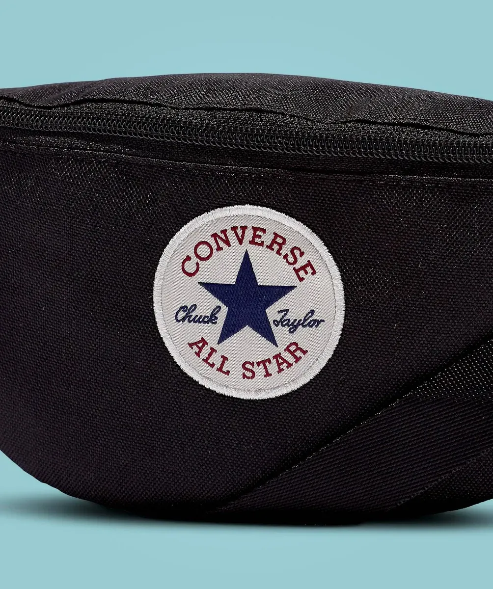 Cangurera Converse Chuck Taylor Negra Unisex