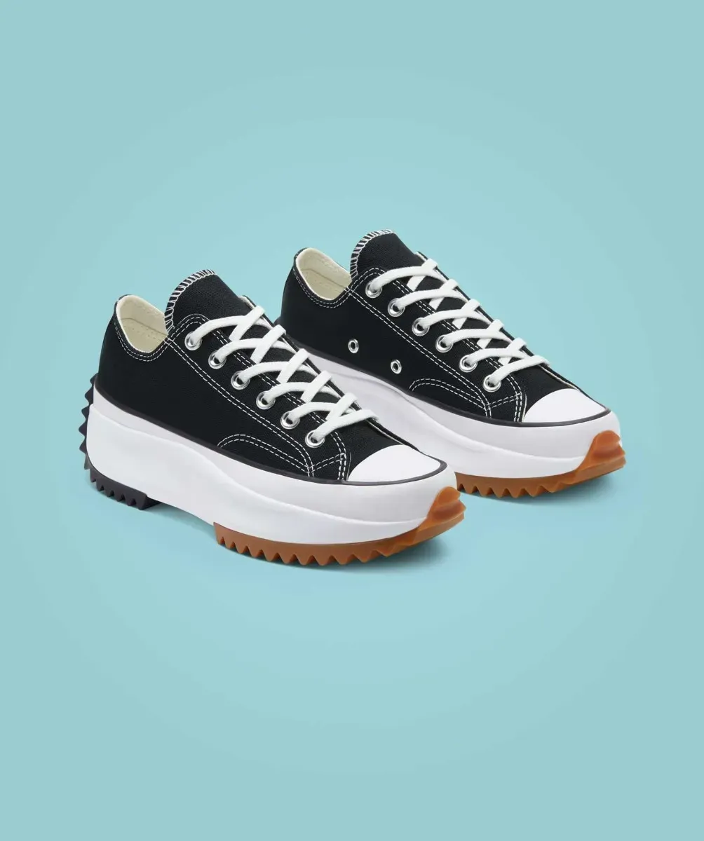 Tenis Converse de Plataforma Run Star Hike Negros en Choclo de Lona para Mujer