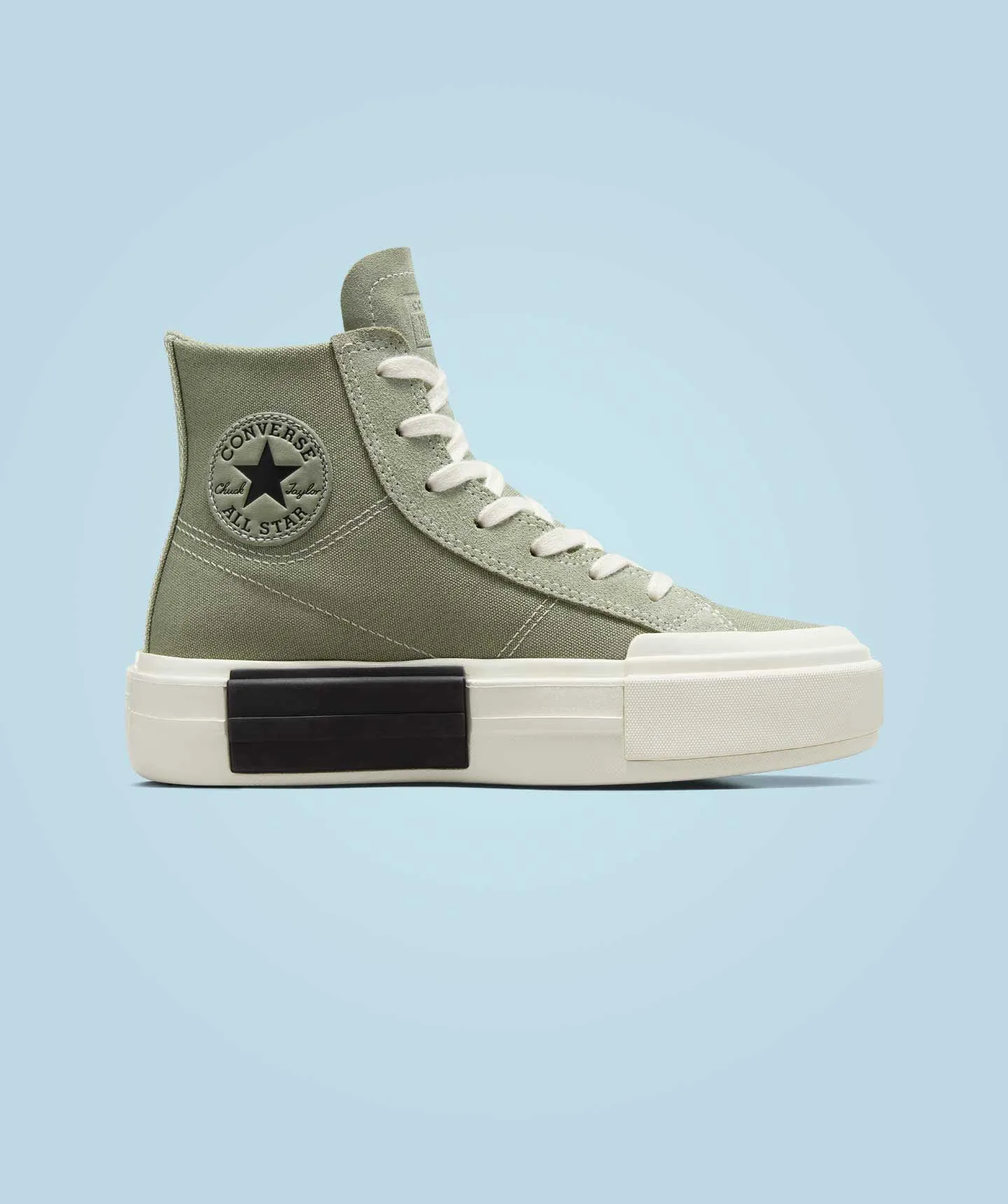 Tenis Converse Chuck Taylor Cruise Verdes en Bota de Lona para Mujer