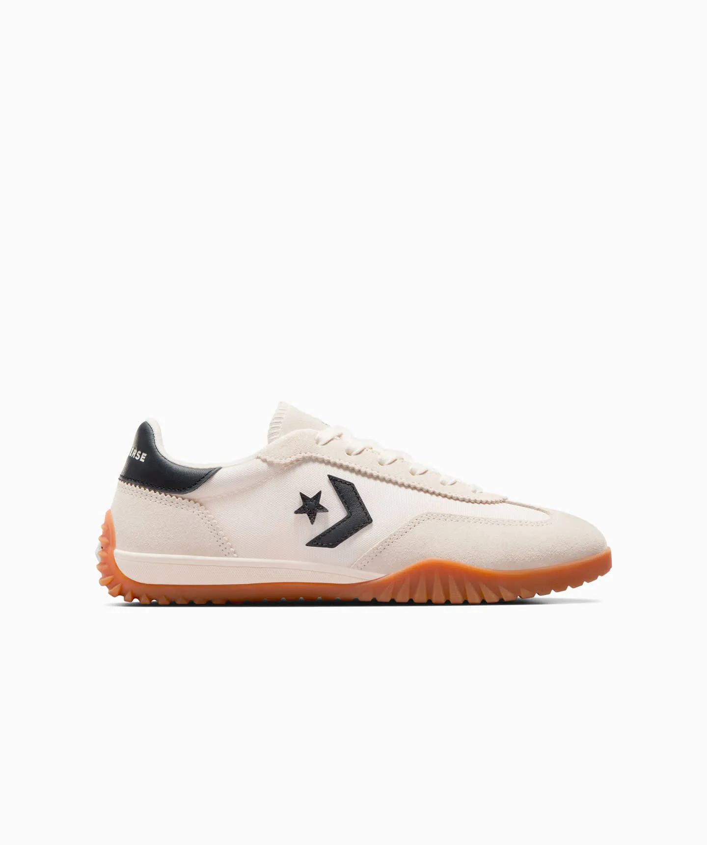 Tenis Converse Run Star Trainer Beige en Choclo de Gamuza Unisex