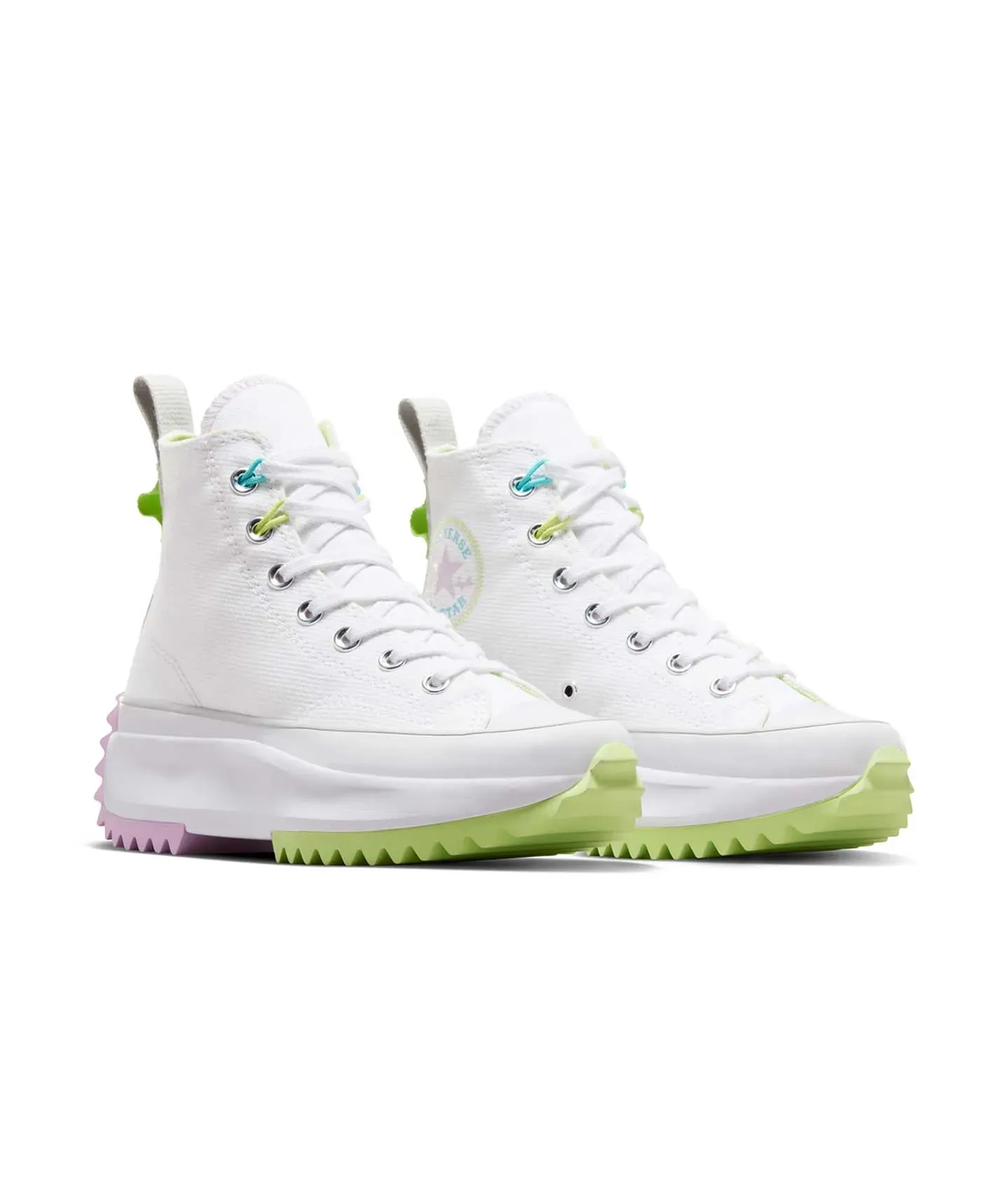 Tenis Converse de Plataforma Run Star Hike Blancos en Bota de Lona para Mujer