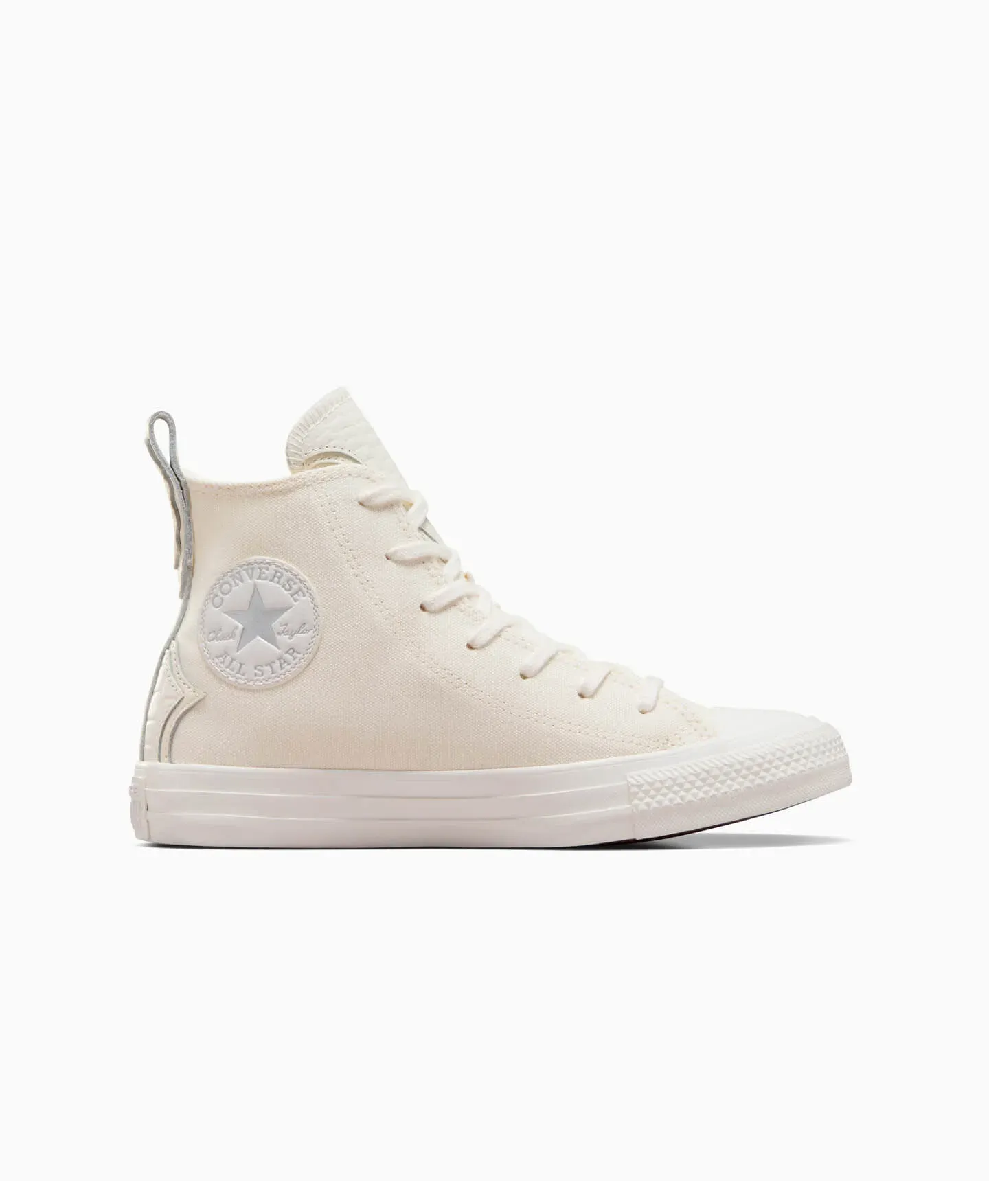 Tenis Converse Chuck Taylor Blancos en Bota de Lona para Mujer