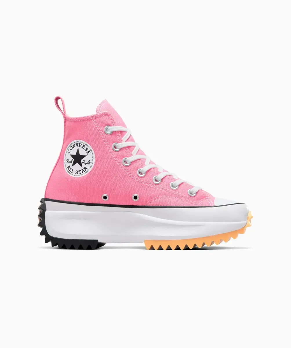 Tenis Converse de Plataforma Run Star Hike Rosa en Bota de Lona para Mujer