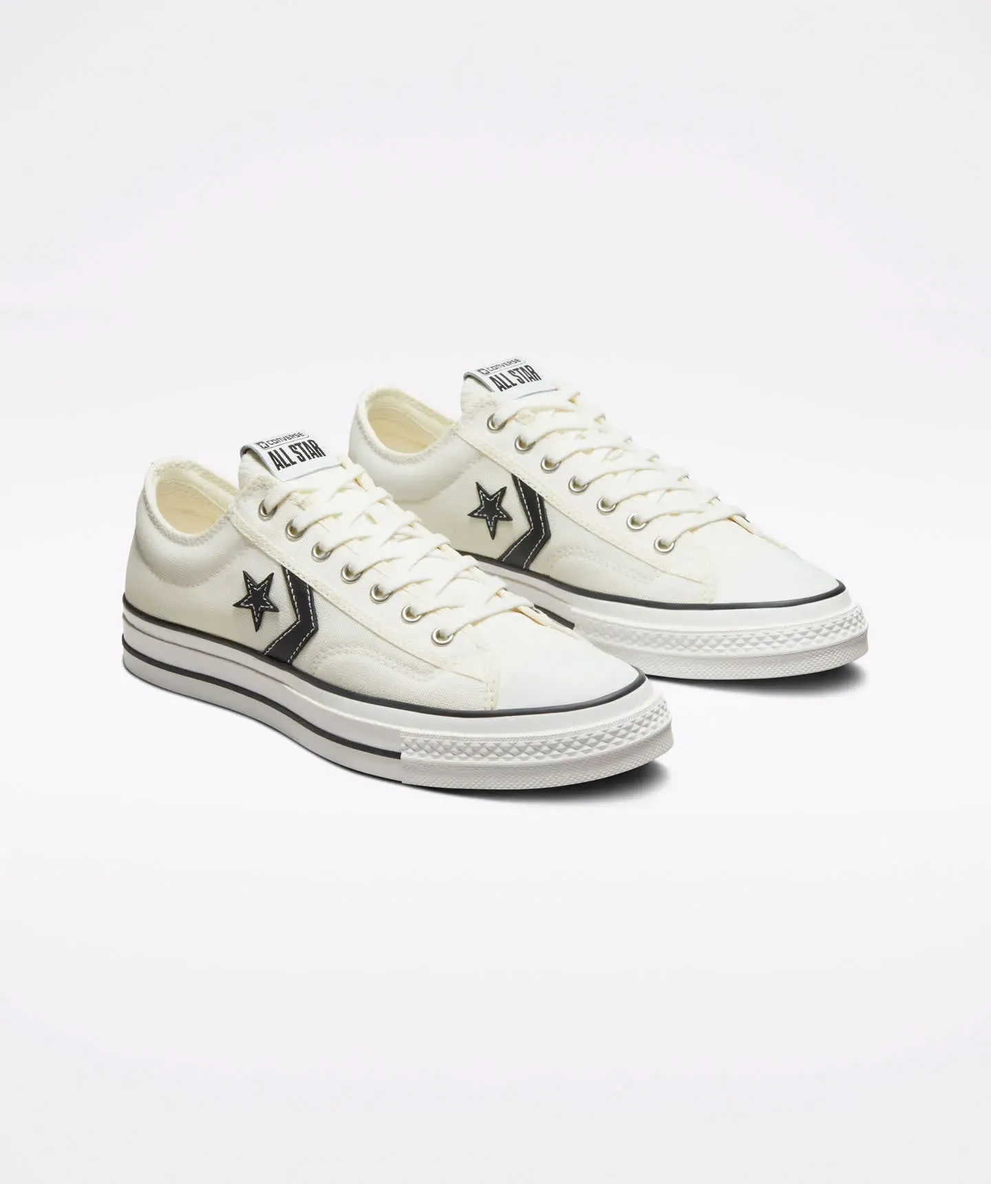 Tenis Converse Star Player 76 Blancos en Choclo de Lona Unisex