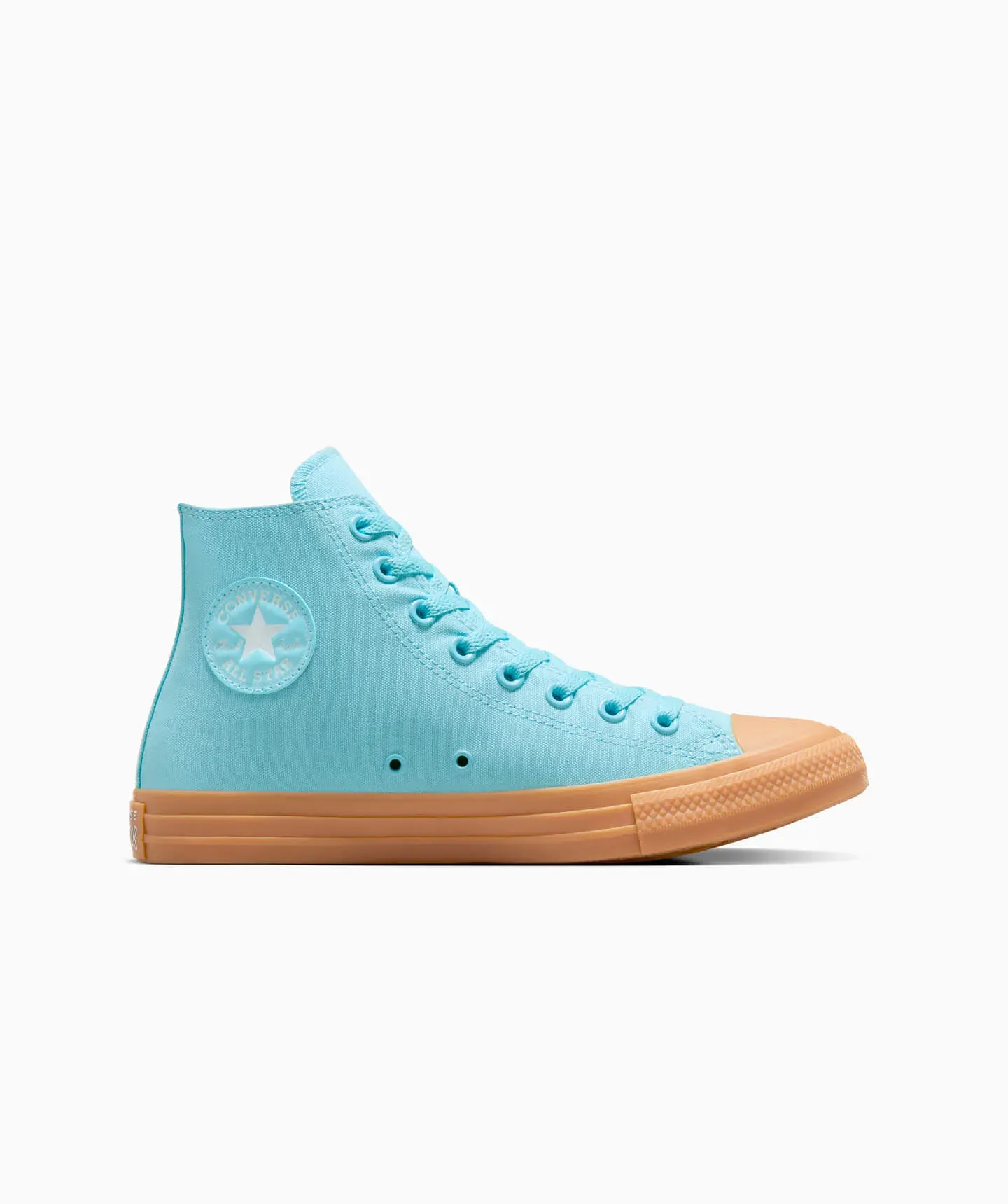 Tenis Converse Chuck Taylor Azules en Bota de Lona para Hombre