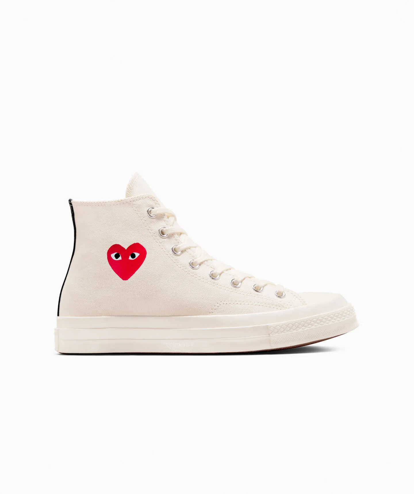 Tenis Converse x CDG Chuck 70 Blancos en Bota de Lona Unisex