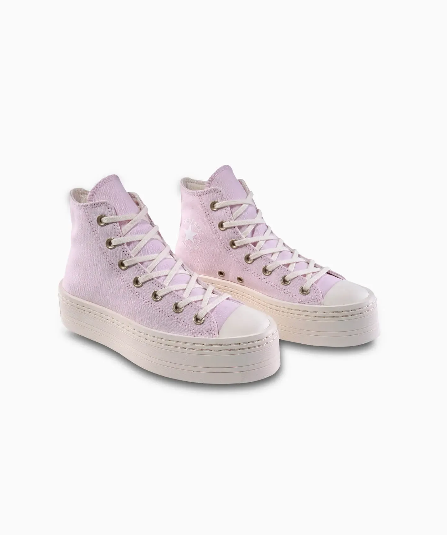 Tenis Converse de Plataforma Ctas Modern Lift Lila en Bota de Lona para Mujer