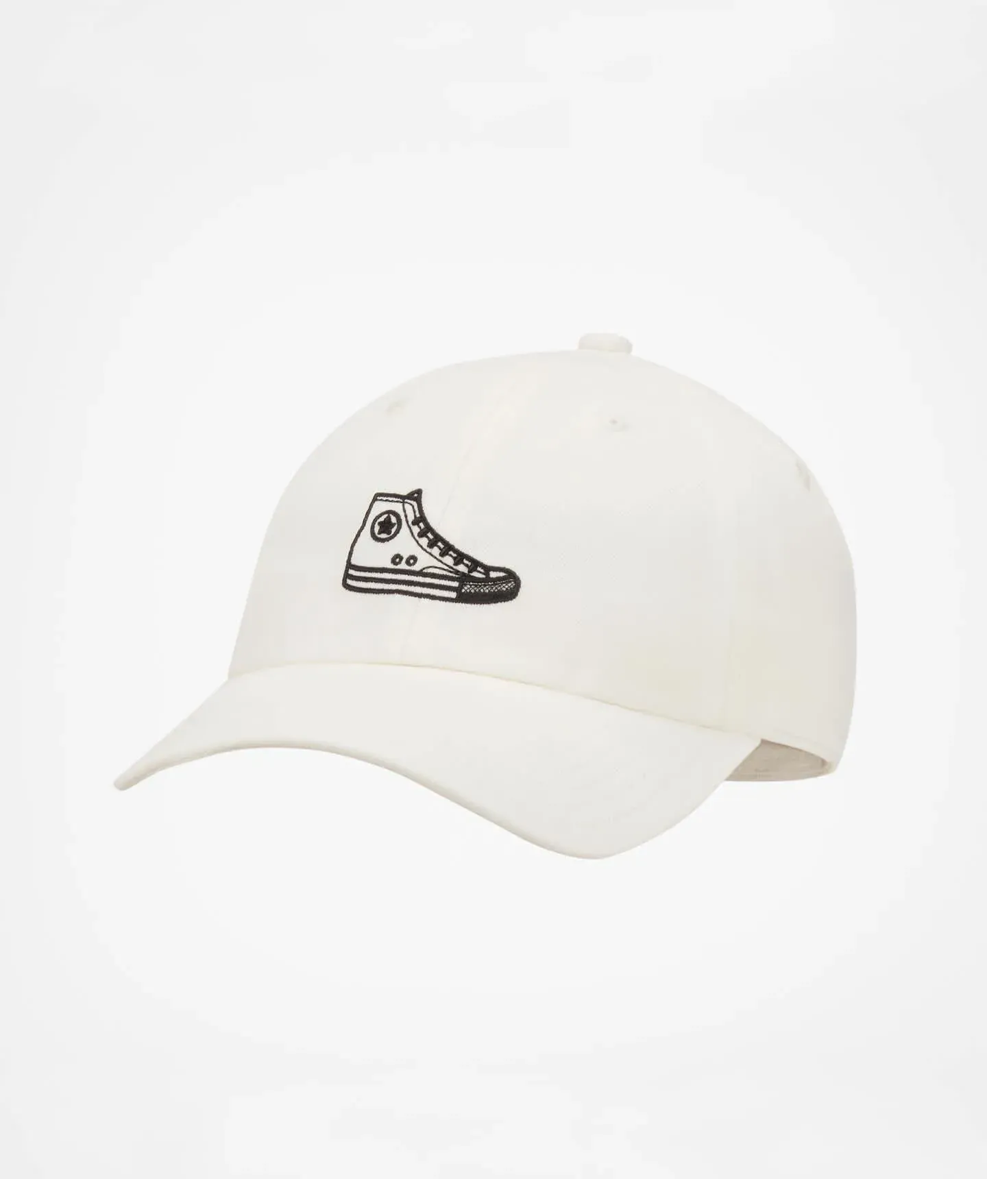 Gorra Converse Gráfico de Tenis Chuck Blanca Unisex