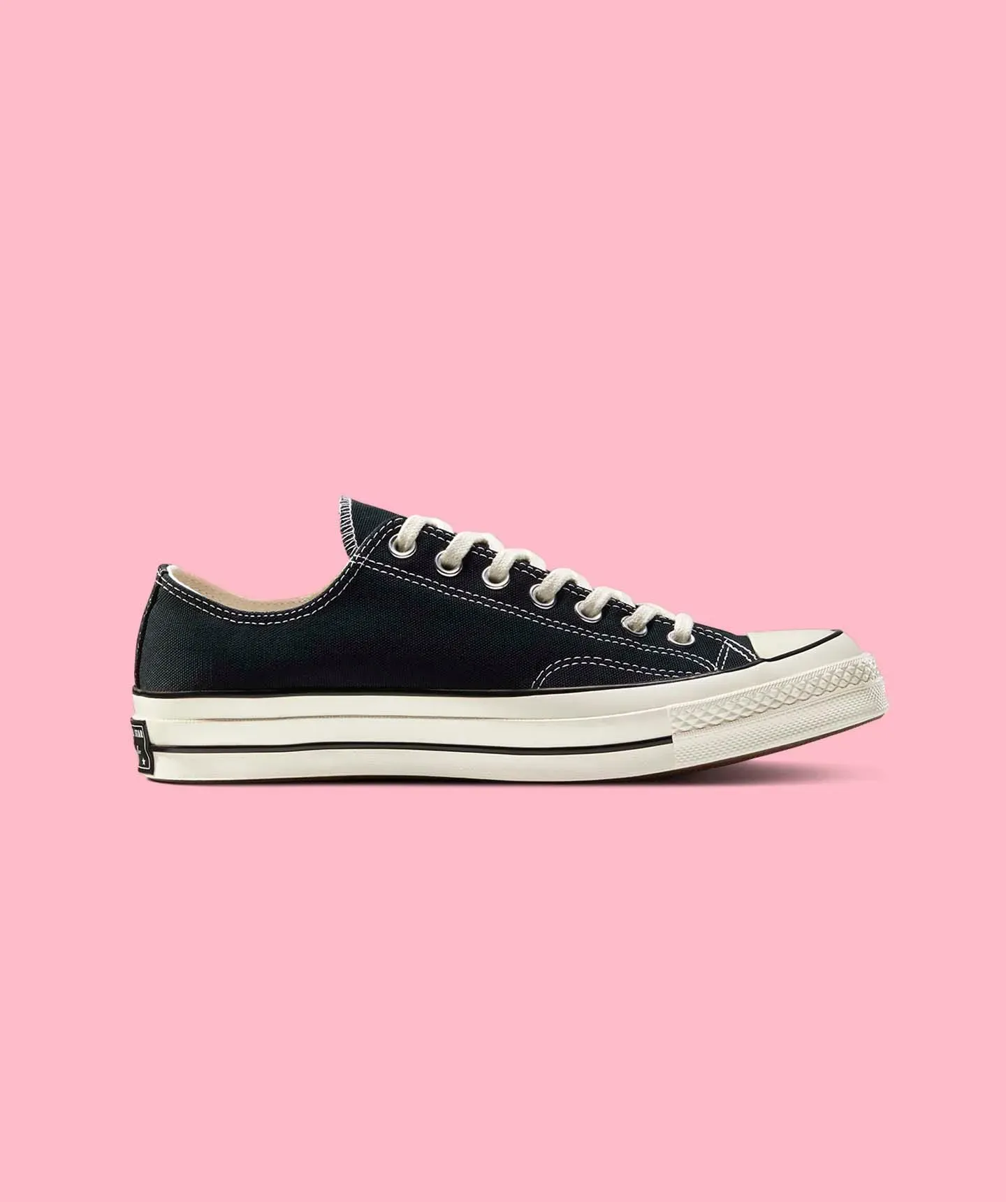 Tenis Converse Chuck 70 Negros en Choclo de Lona Unisex