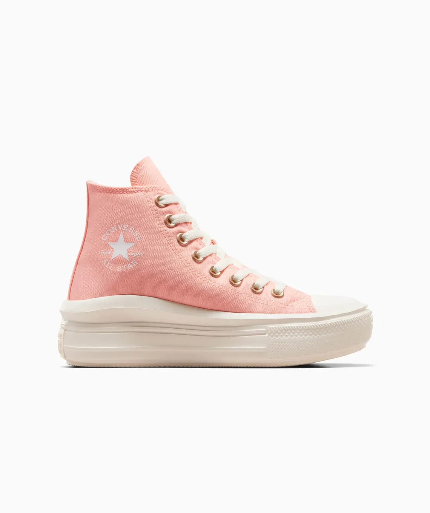 Tenis Converse Ctas Move Naranja en Bota de Lona Unisex