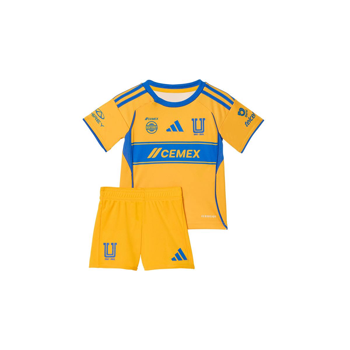 conjunto adidas tigres uanl local 25/26