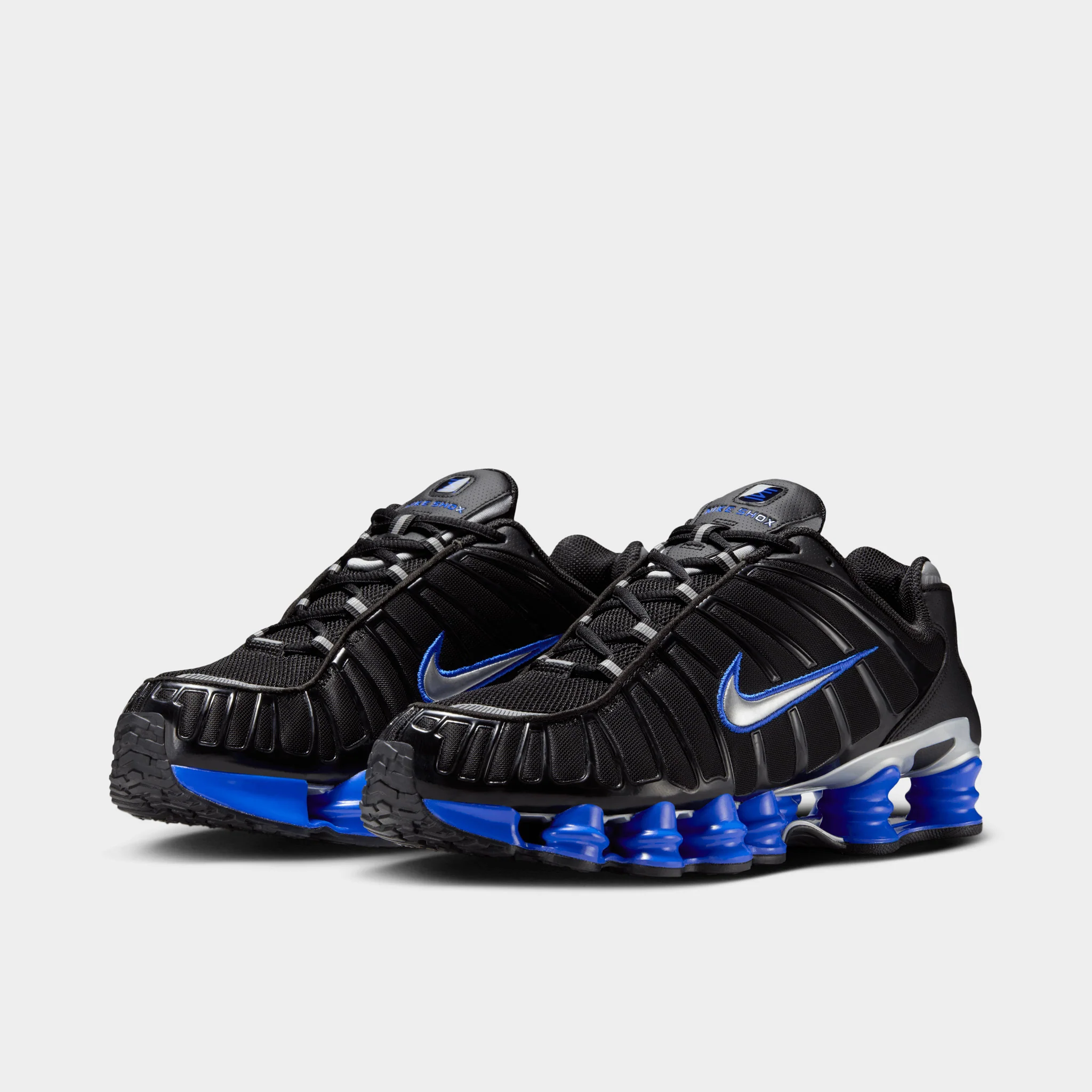 Nike Shox TL Black / Metallic Silver - Race Blue