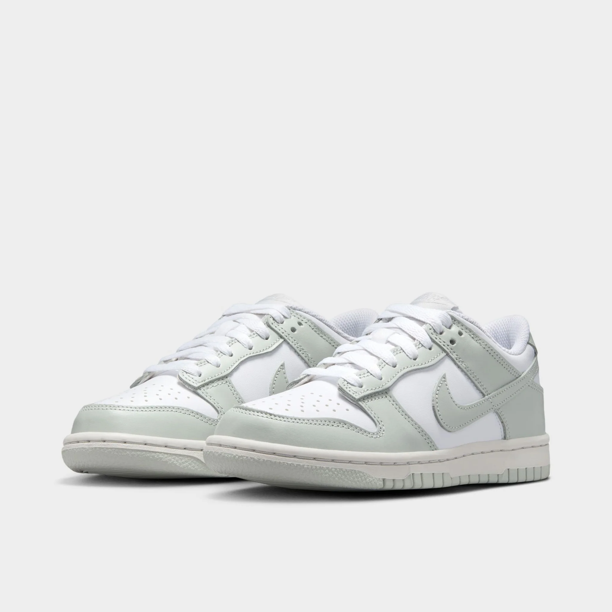 Nike Dunk Low GS White / Light Silver - Photon Dust