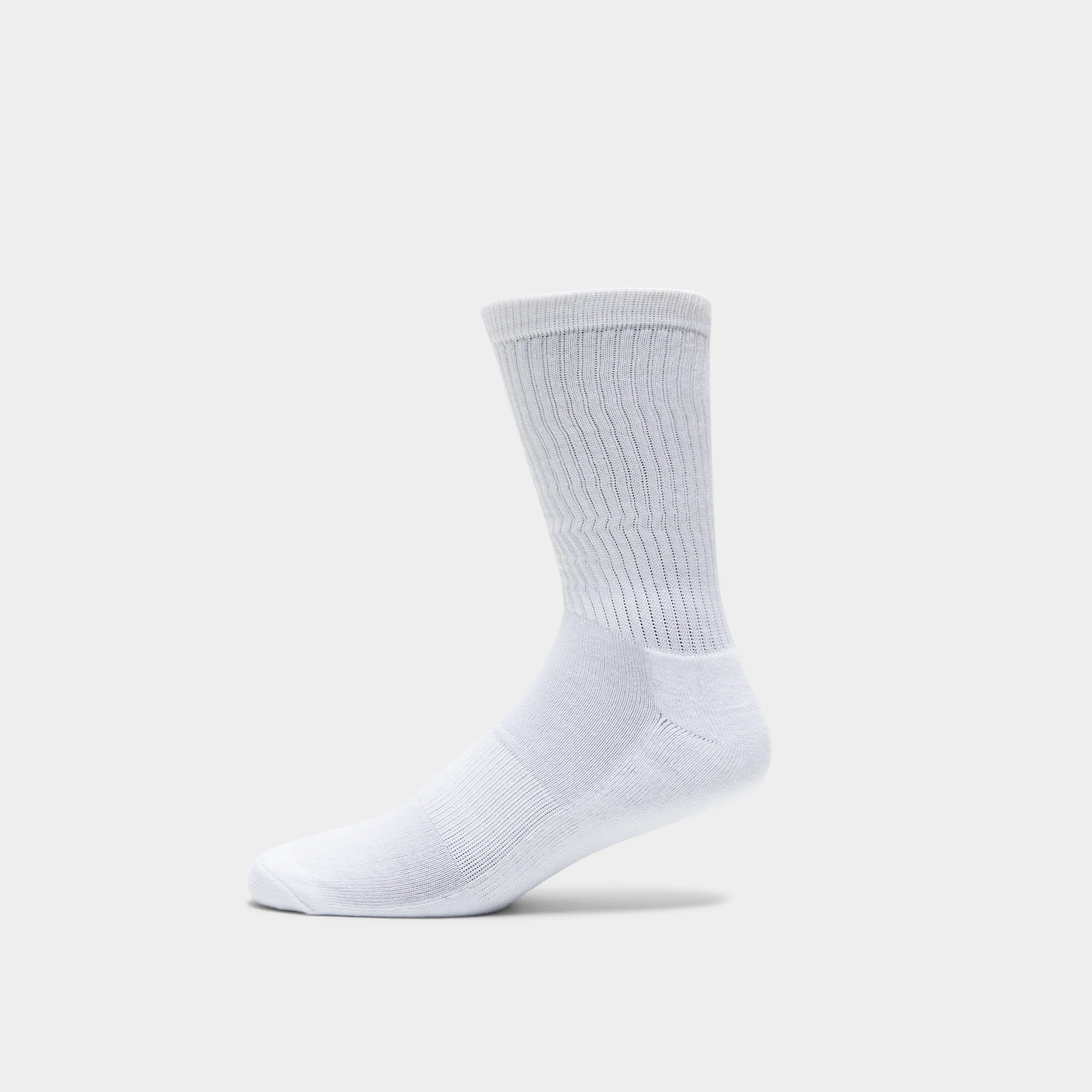 Sonneti Basic Crew Socks 6-Pack White / Black