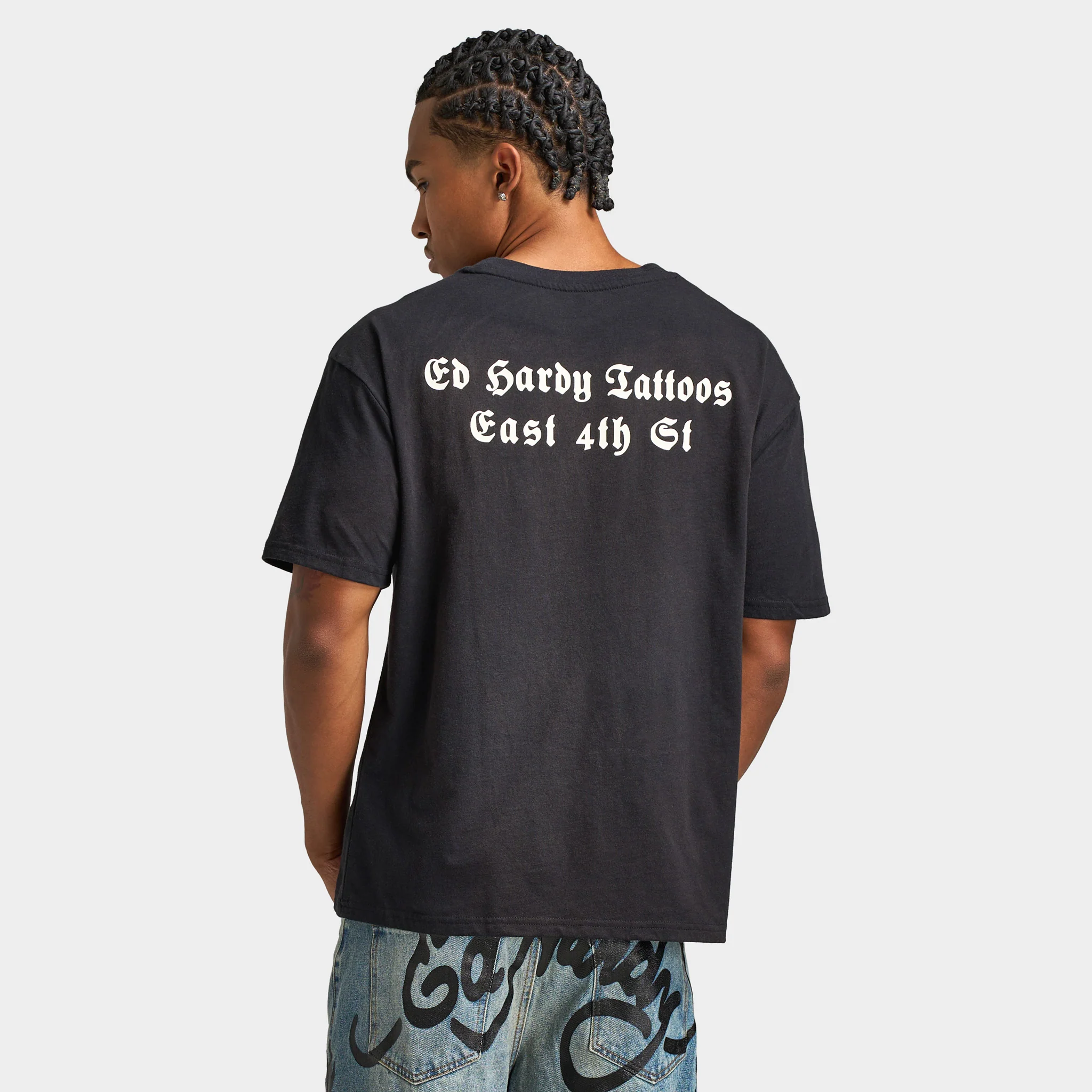 Ed Hardy Horses T-shirt / Vintage Black