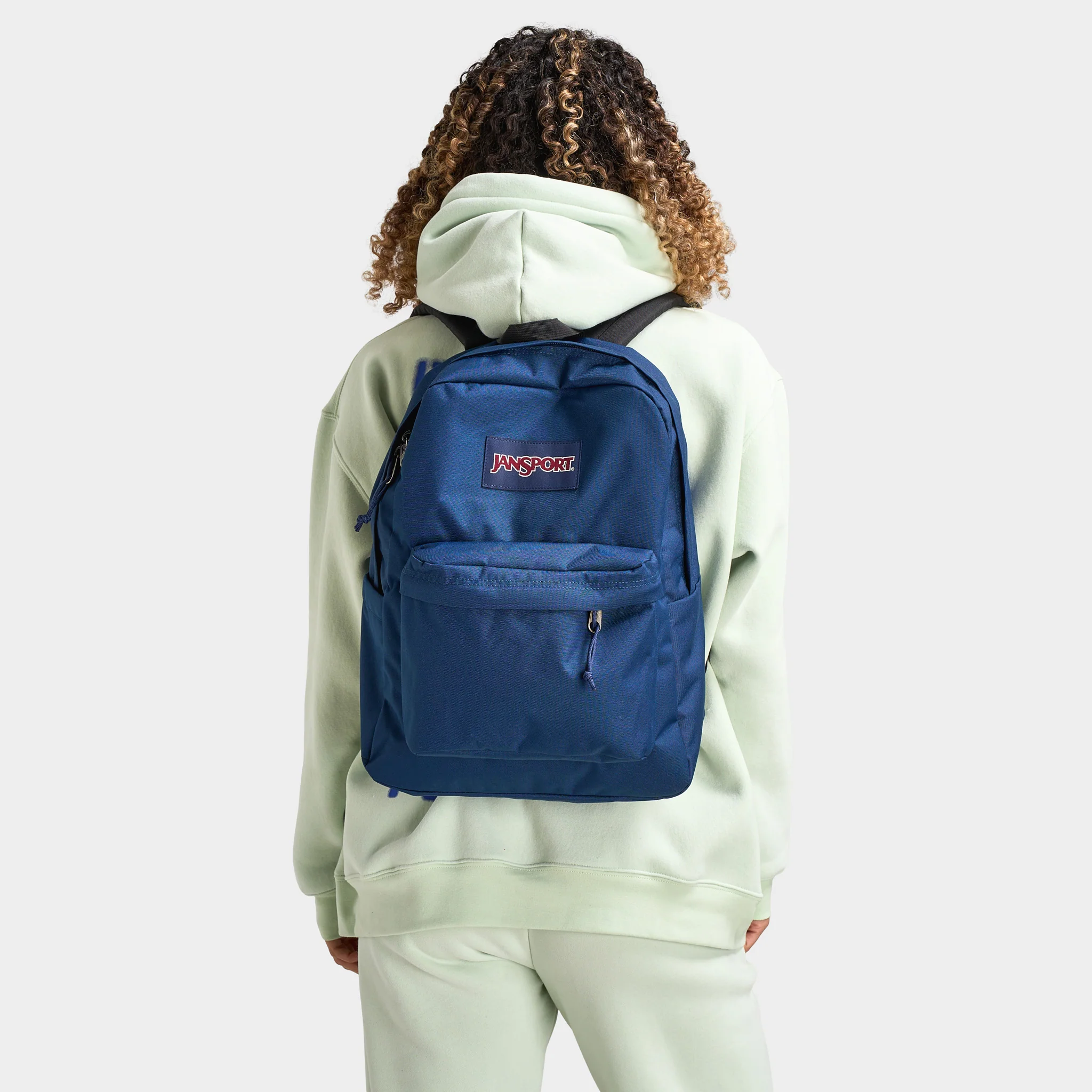 JanSport Superbreak Plus Backpack / Navy