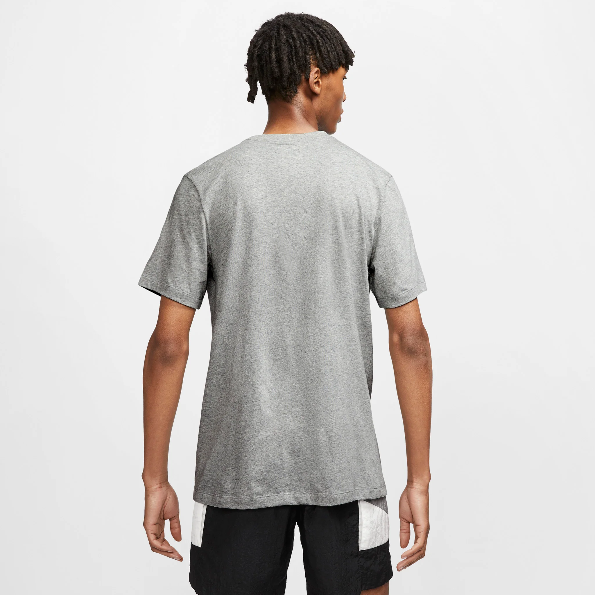 Nike Sportswear Club T-shirt Dark Heather Grey / Black