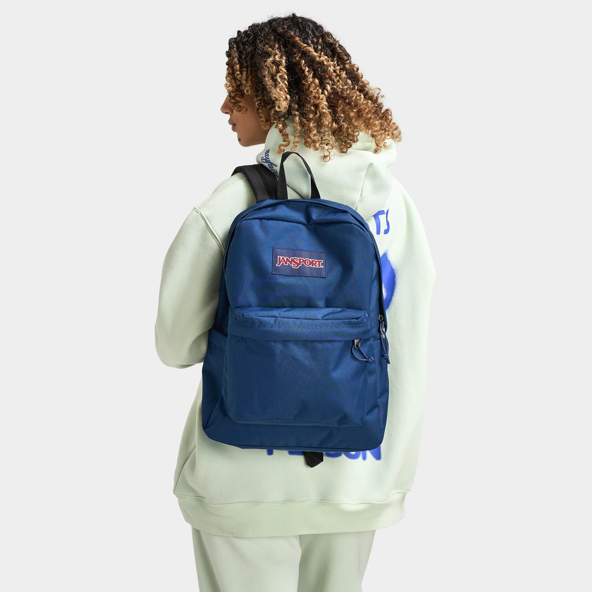 JanSport Superbreak Plus Backpack / Navy